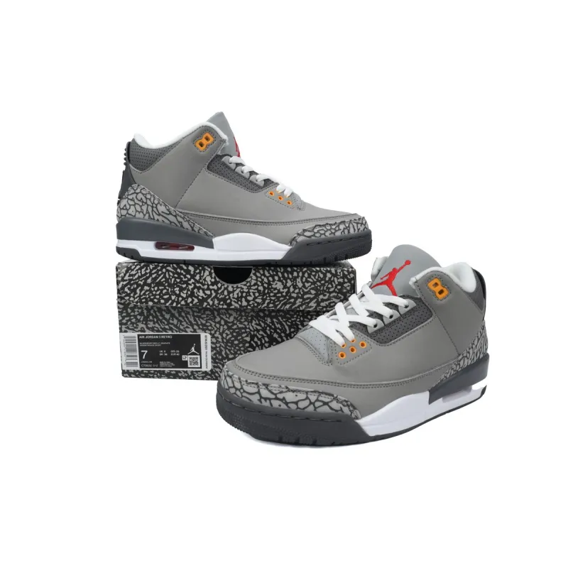 OG Air Jordan 3 Retro Cool Grey CT8532-012