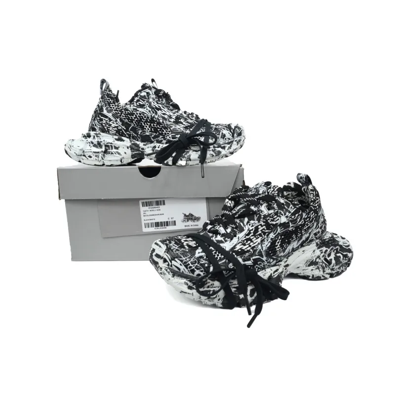 PKGoden Balenciaga 10th Luminous Black Graffiti 734731 W3XDC 0236