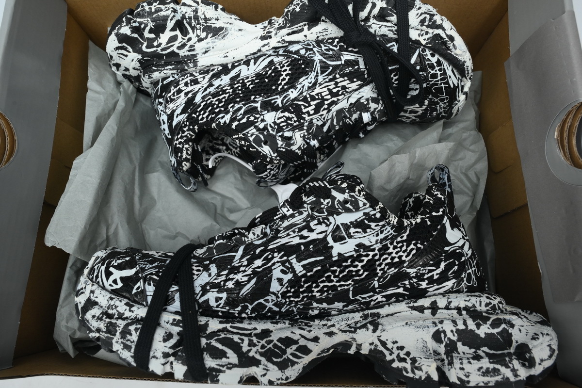 PKGoden Balenciaga 10th Luminous Black Graffiti 734731 W3XDC 0236