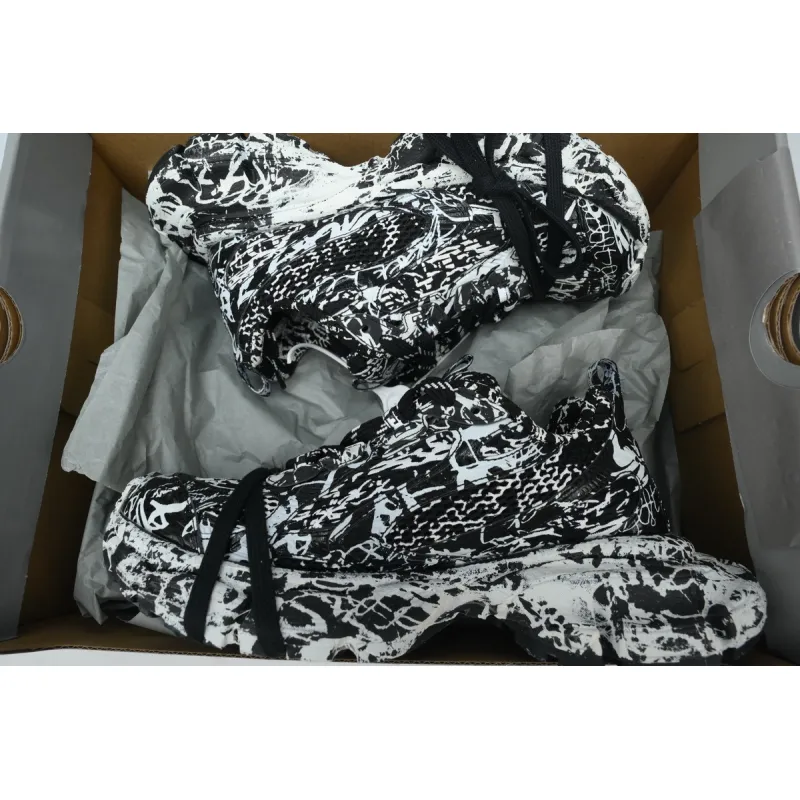 PKGoden Balenciaga 10th Luminous Black Graffiti 734731 W3XDC 0236