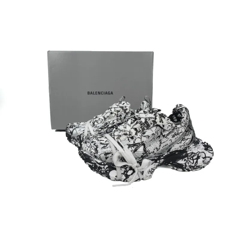 PKGoden Balenciaga 10th Luminous White Graffiti 734731 W3XDC 0135