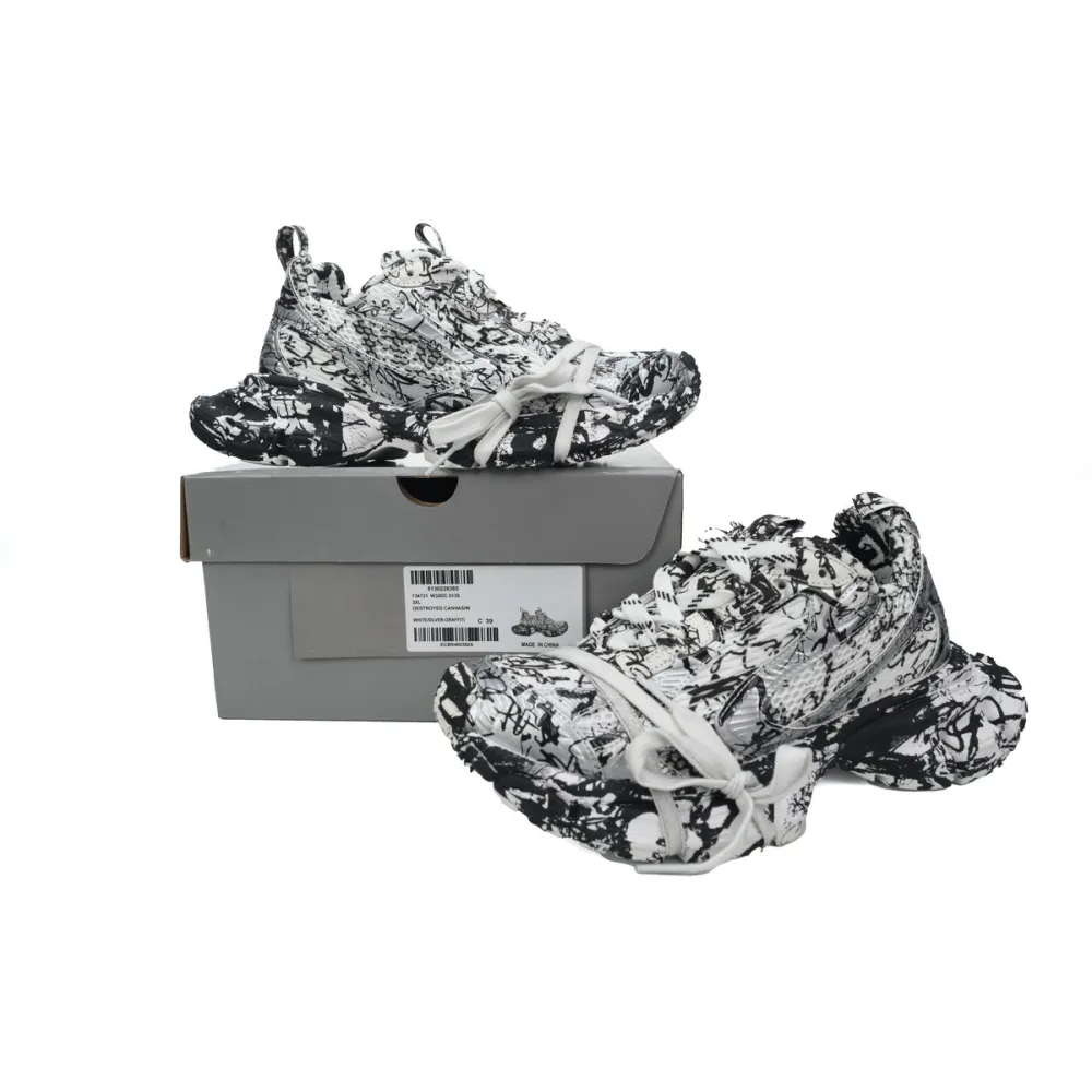 PKGoden Balenciaga 10th Luminous White Graffiti 734731 W3XDC 0135
