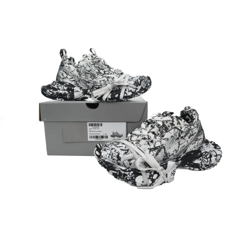 PKGoden Balenciaga 10th Luminous White Graffiti 734731 W3XDC 0135