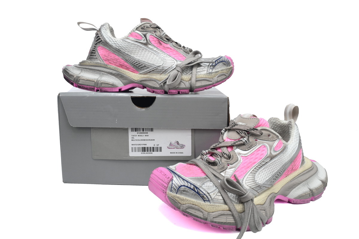 PKGoden Balenciaga 10th Silver Pink 734731 W3XL5 9050