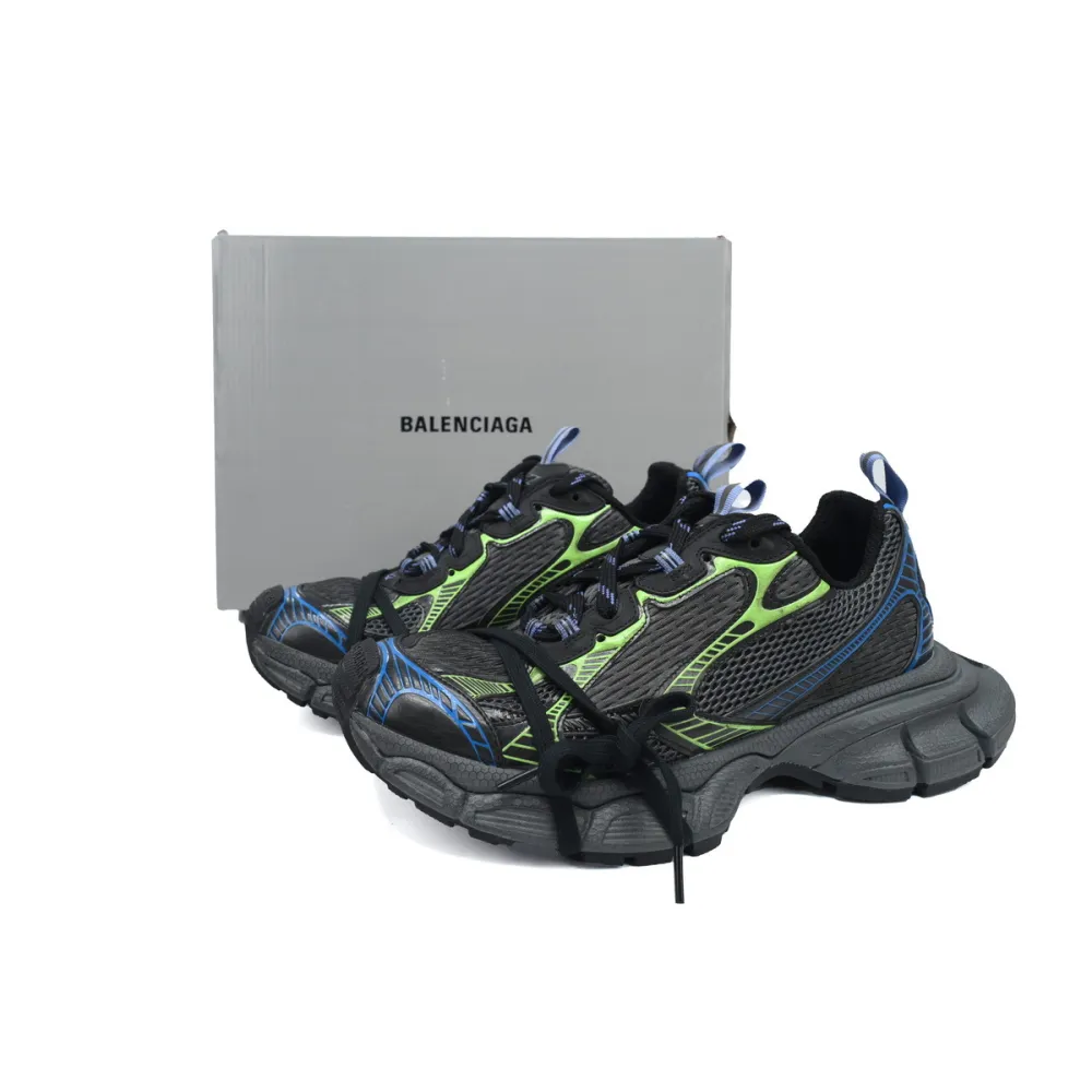 PKGoden Balenciaga 10th Black Blue Green 734734 W3XL5 1143