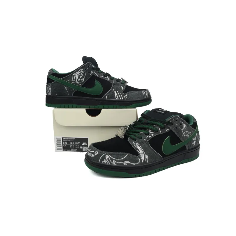PKGoden There Skateboards x Dunk SB HF7743-001