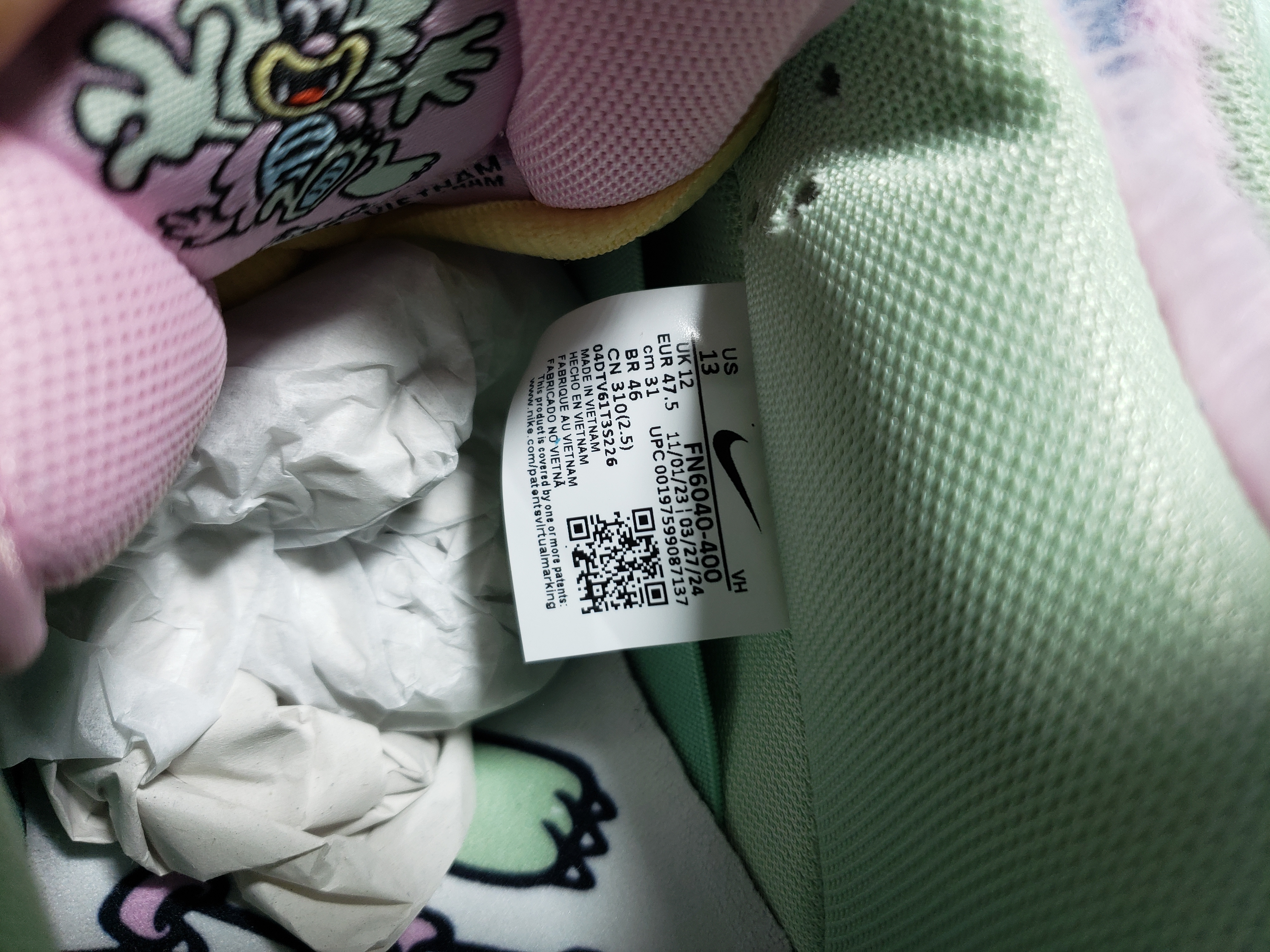 PKGoden Verdy x Dunk Low SB Visty FN6040-400