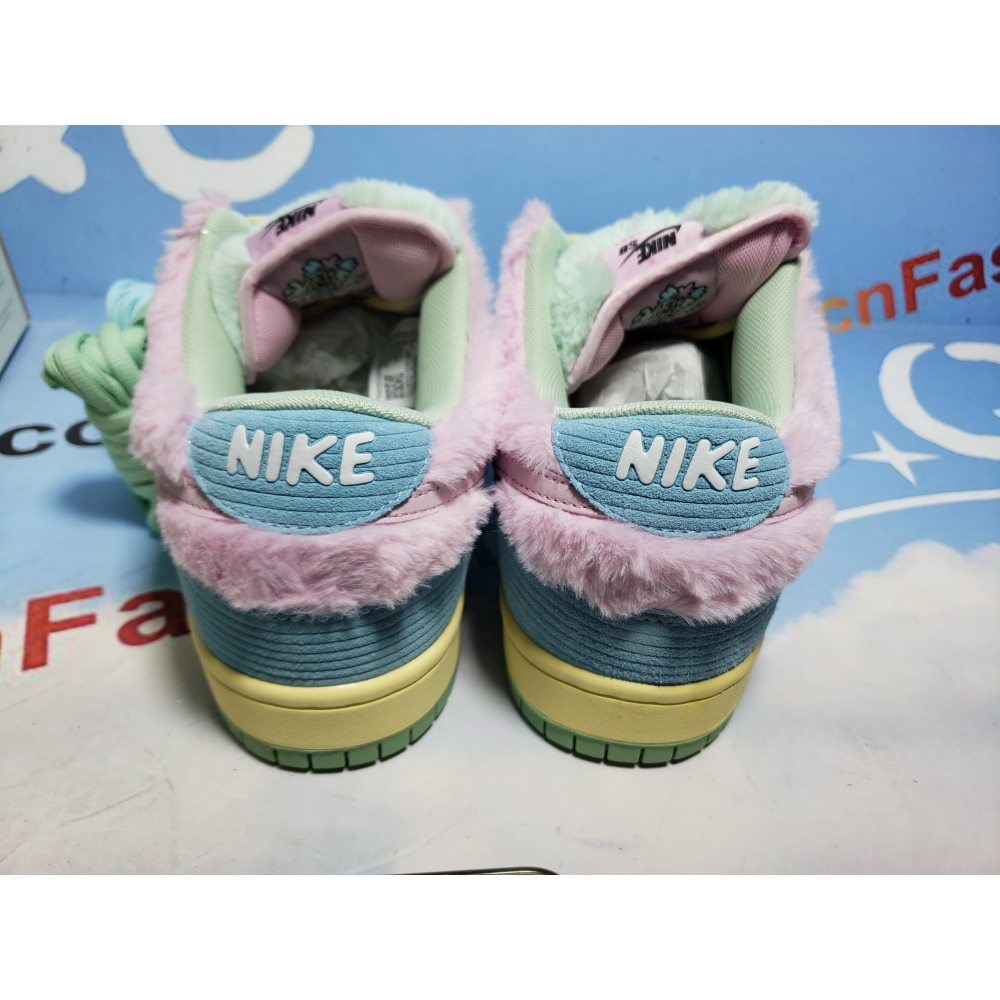 PKGoden Verdy x Dunk Low SB Visty FN6040-400