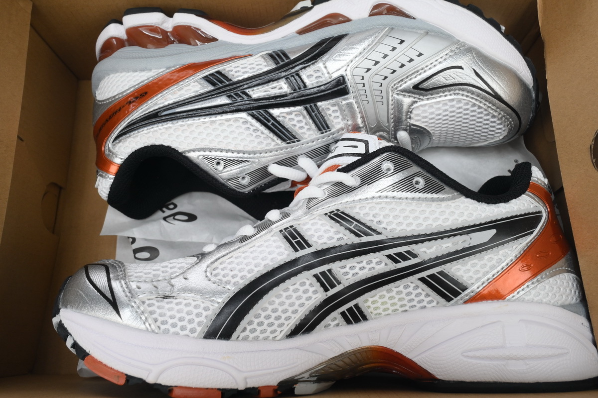 Special Sale  Asics Gel Kayano 14 Silver Piquant Orange 1201A019-109 