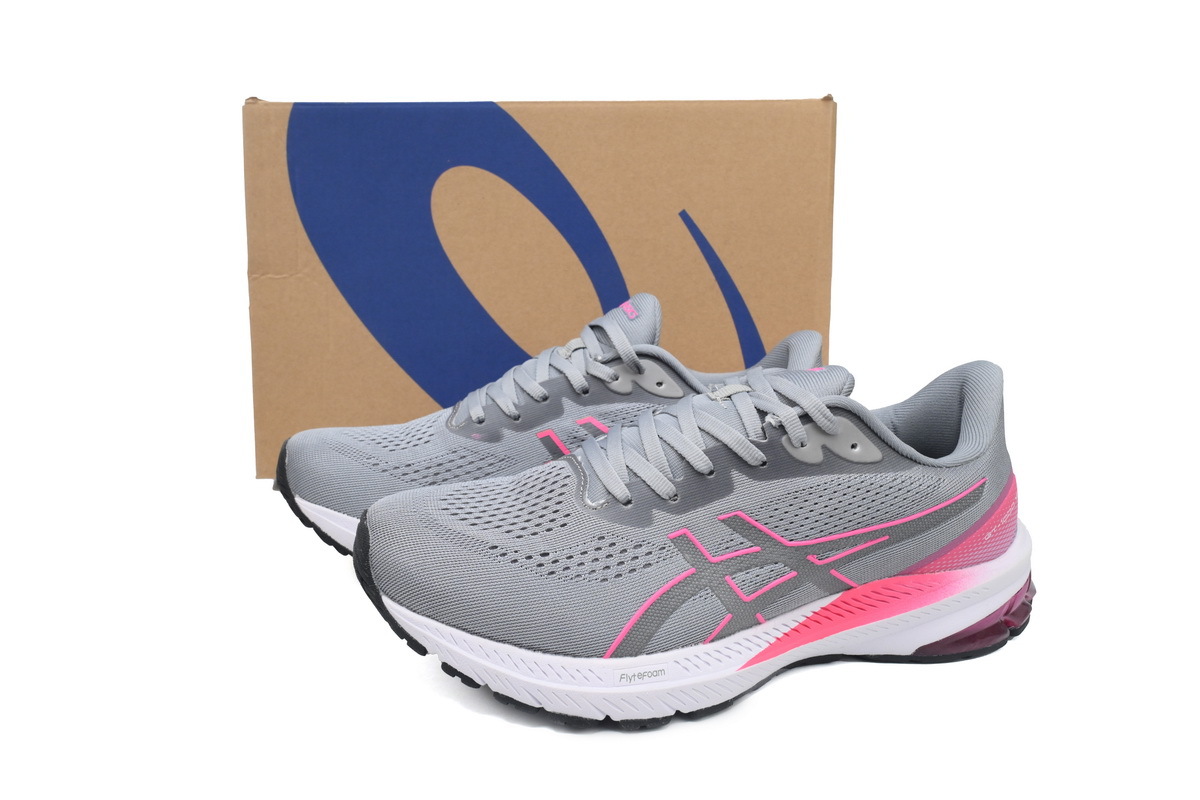 Special Sale Asics GT 1000 12 Wide Sheet Rock Hot Pink 1012B447-020