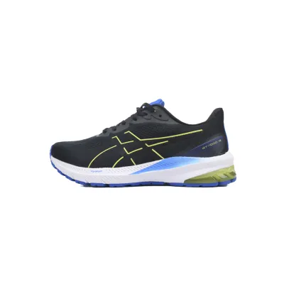 Special Sale Asics GT 1000 12 Black Blue Yellow 1011B631-002 01