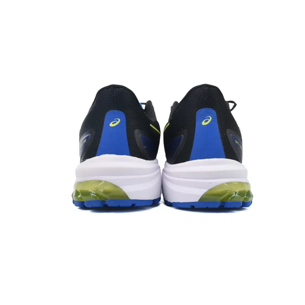 Special Sale Asics GT 1000 12 Black Blue Yellow 1011B631-002