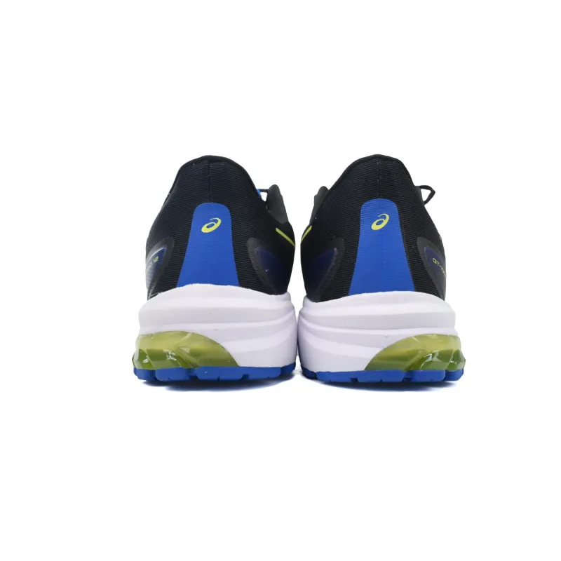 Special Sale Asics GT 1000 12 Black Blue Yellow 1011B631-002