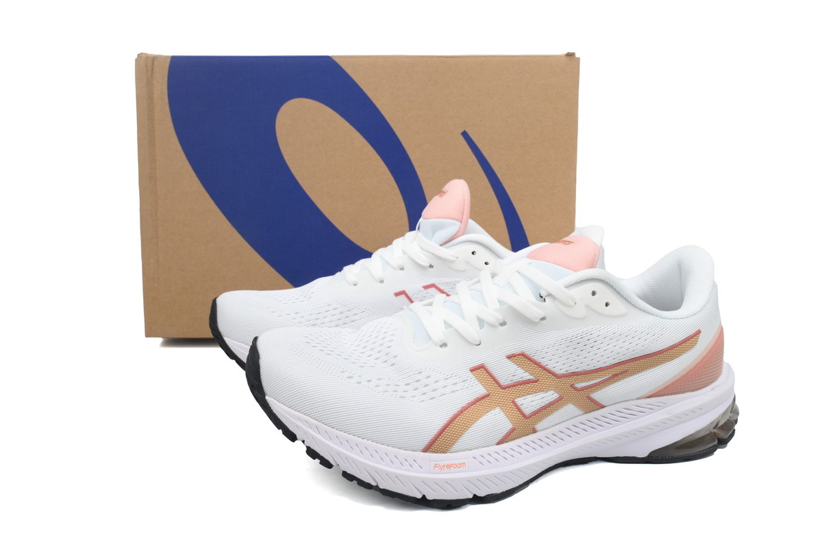 Special Sale Asics GT 1000 12 White Pink 1012B450-100 