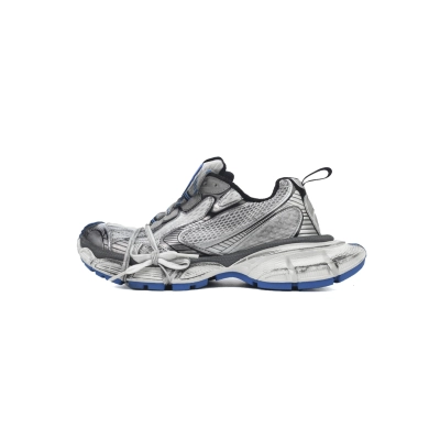 PKGoden Balenciaga 10th 3XL Sneaker Worn-Out - Grey Blue 734734 W3XL5 1214 01