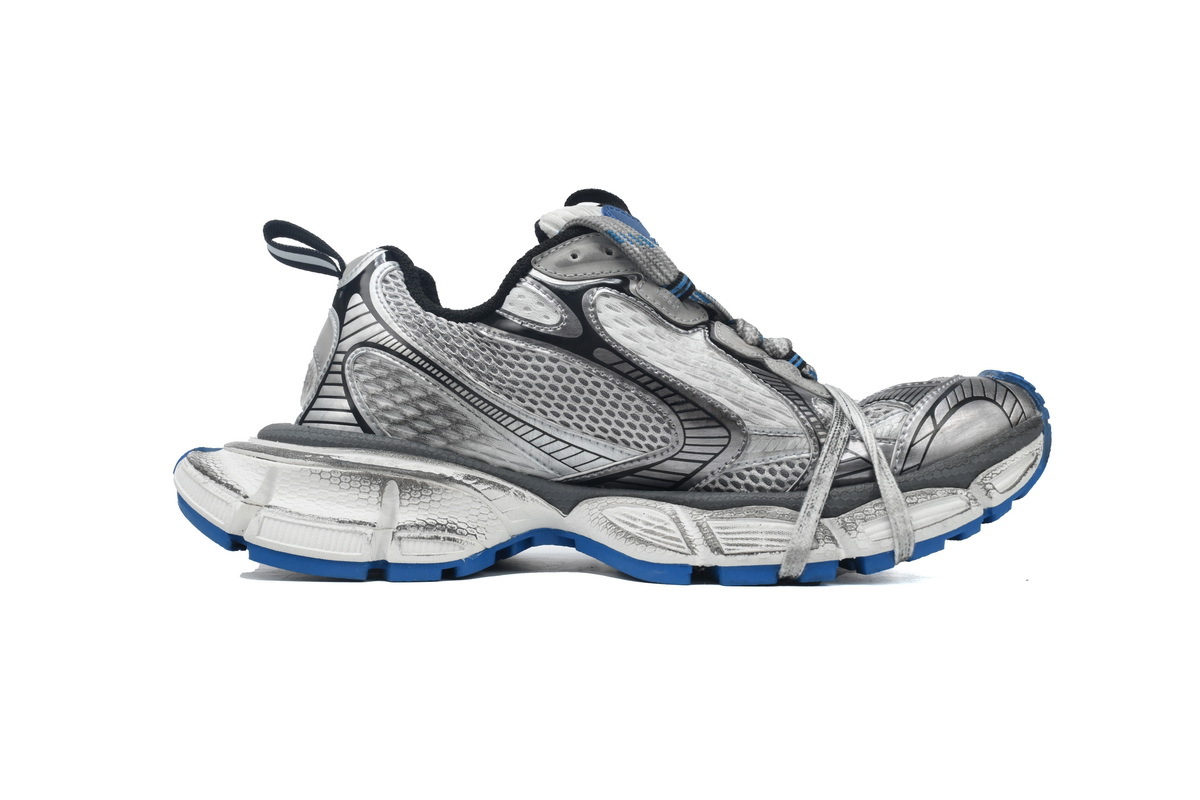 PKGoden Balenciaga 10th 3XL Sneaker Worn-Out - Grey Blue 734734 W3XL5 1214