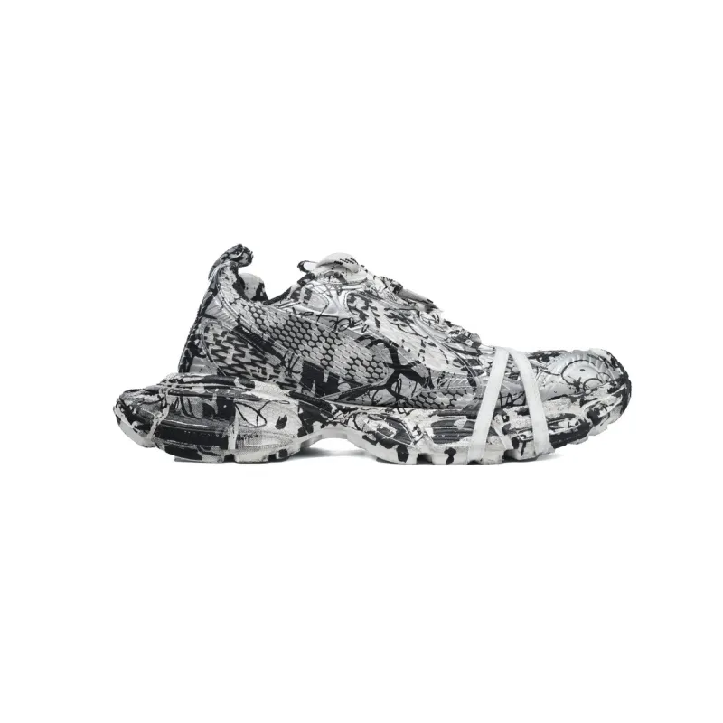 PKGoden Balenciaga 10th Black and White 734734 W2RG3 9010