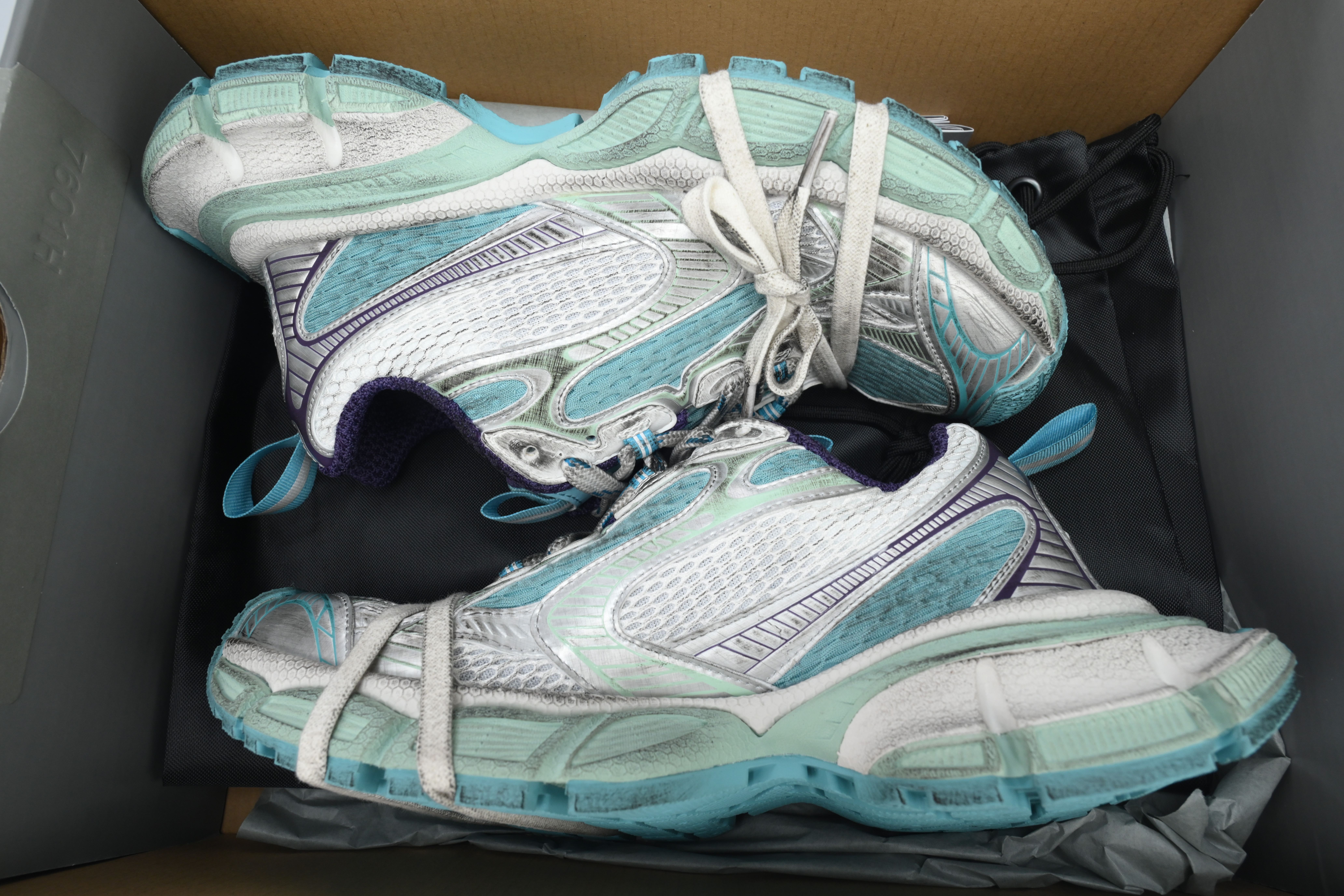  PKGoden Balenciaga 10th Blue 734731 W3XL5 4095