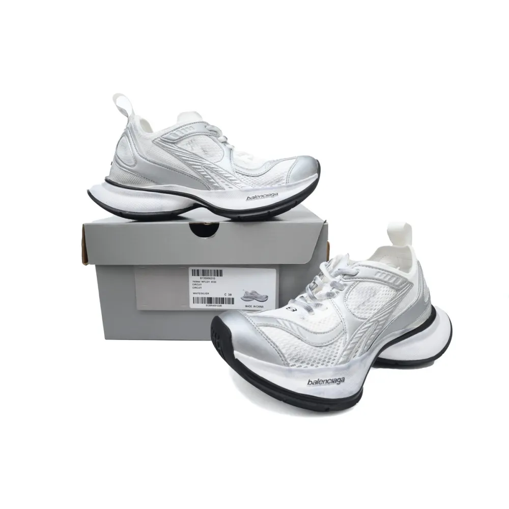 PKGoden Balenciaga 12.5th Circuit Sneaker 'Worn-Out - White Silver'3 793944 WFLGY 9100 