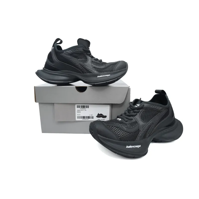 PKGoden Balenciaga 12.5th Circuit Sneaker 'Worn-Out - Black'3 793944 WFLGY 1000 