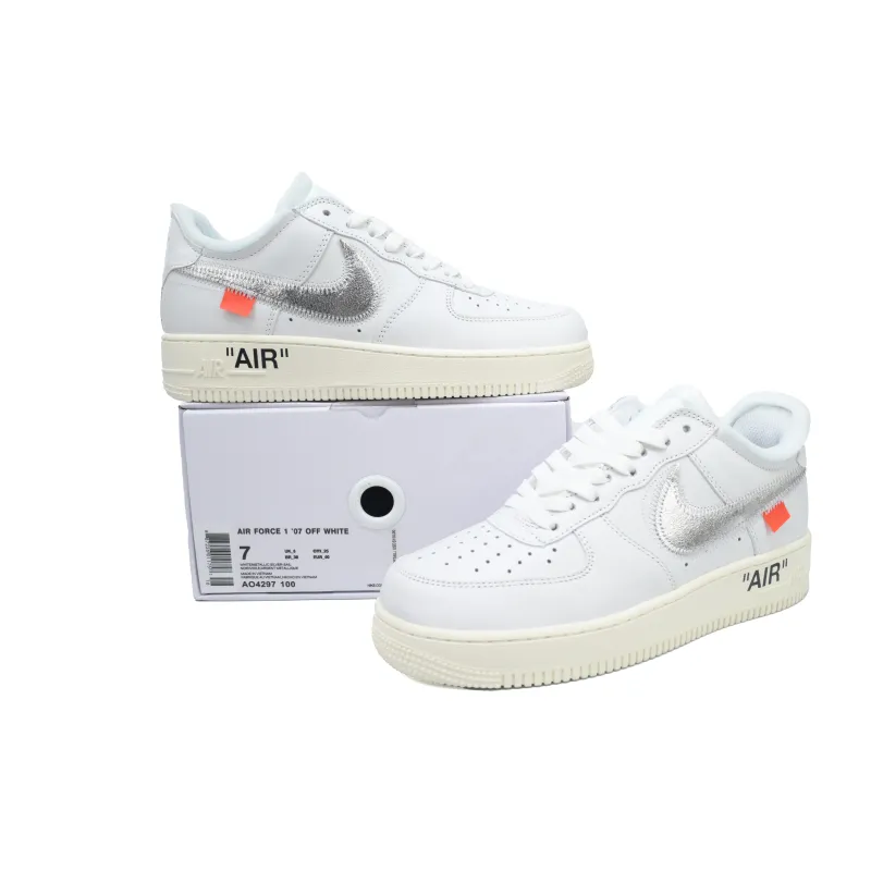 OG OFF White X Air Force 1 ’07  Low Conplex Con AO4297-100 