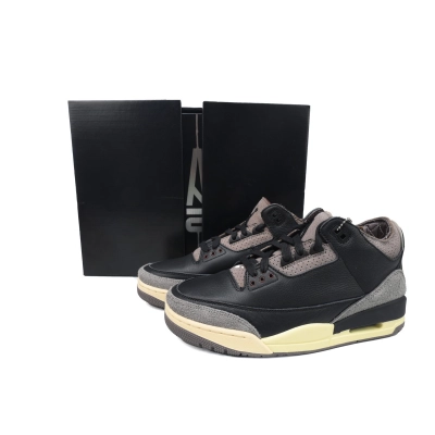 PKGoden A Ma Maniére x Air Jordan 3 Black FZ4811-001 02