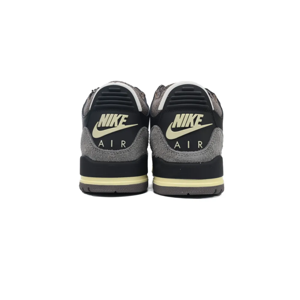 PKGoden A Ma Maniére x Air Jordan 3 Black FZ4811-001