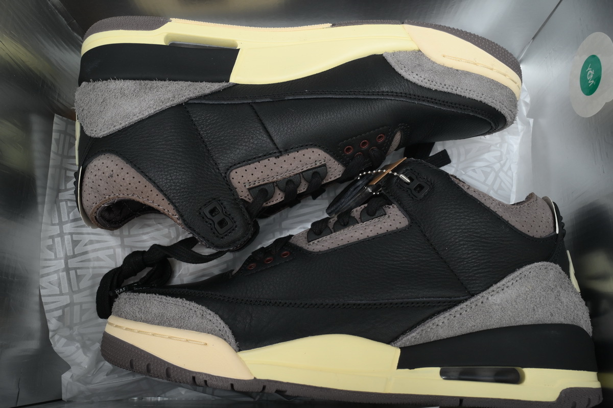 PKGoden A Ma Maniére x Air Jordan 3 Black FZ4811-001