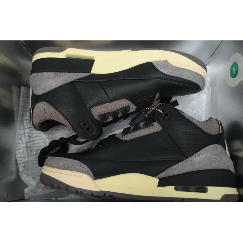 PKGoden A Ma Maniére x Air Jordan 3 Black FZ4811-001
