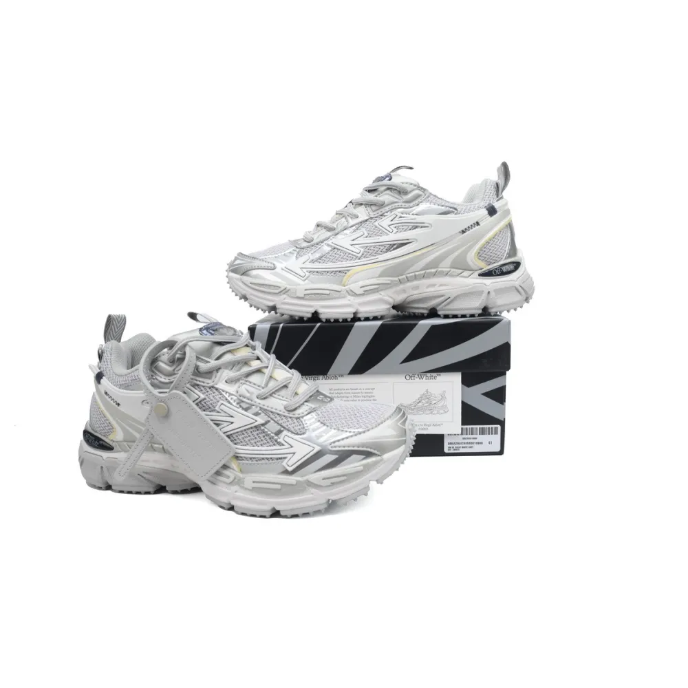 PKGoden OFF-WHITE Military White Gray OMIA295F24 FAB00 10606