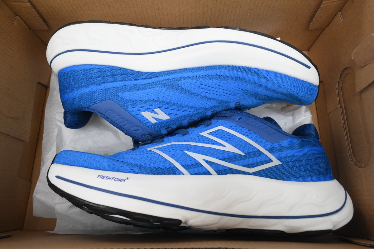 PKGoden Fresh Foam X Vongo v6 White Blue MVNGOCB6