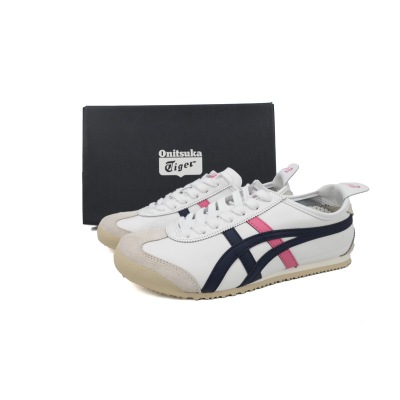 Special Sale Onitsuka Tiger Mexico 66 White Navy Pink THL7C2-0154 02