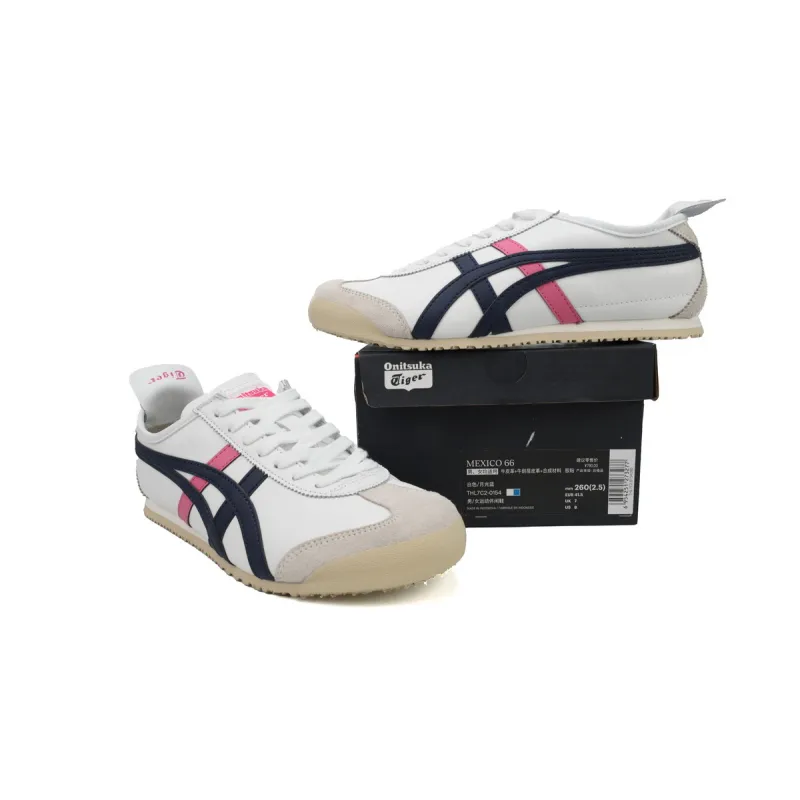 Special Sale Onitsuka Tiger Mexico 66 White Navy Pink THL7C2-0154
