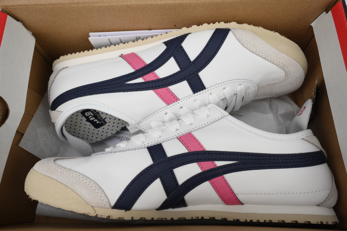 Special Sale Onitsuka Tiger Mexico 66 White Navy Pink THL7C2-0154