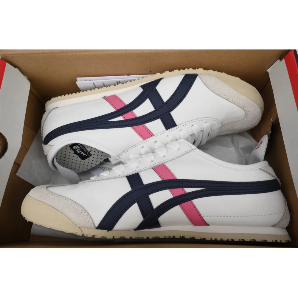 Special Sale Onitsuka Tiger Mexico 66 White Navy Pink THL7C2-0154