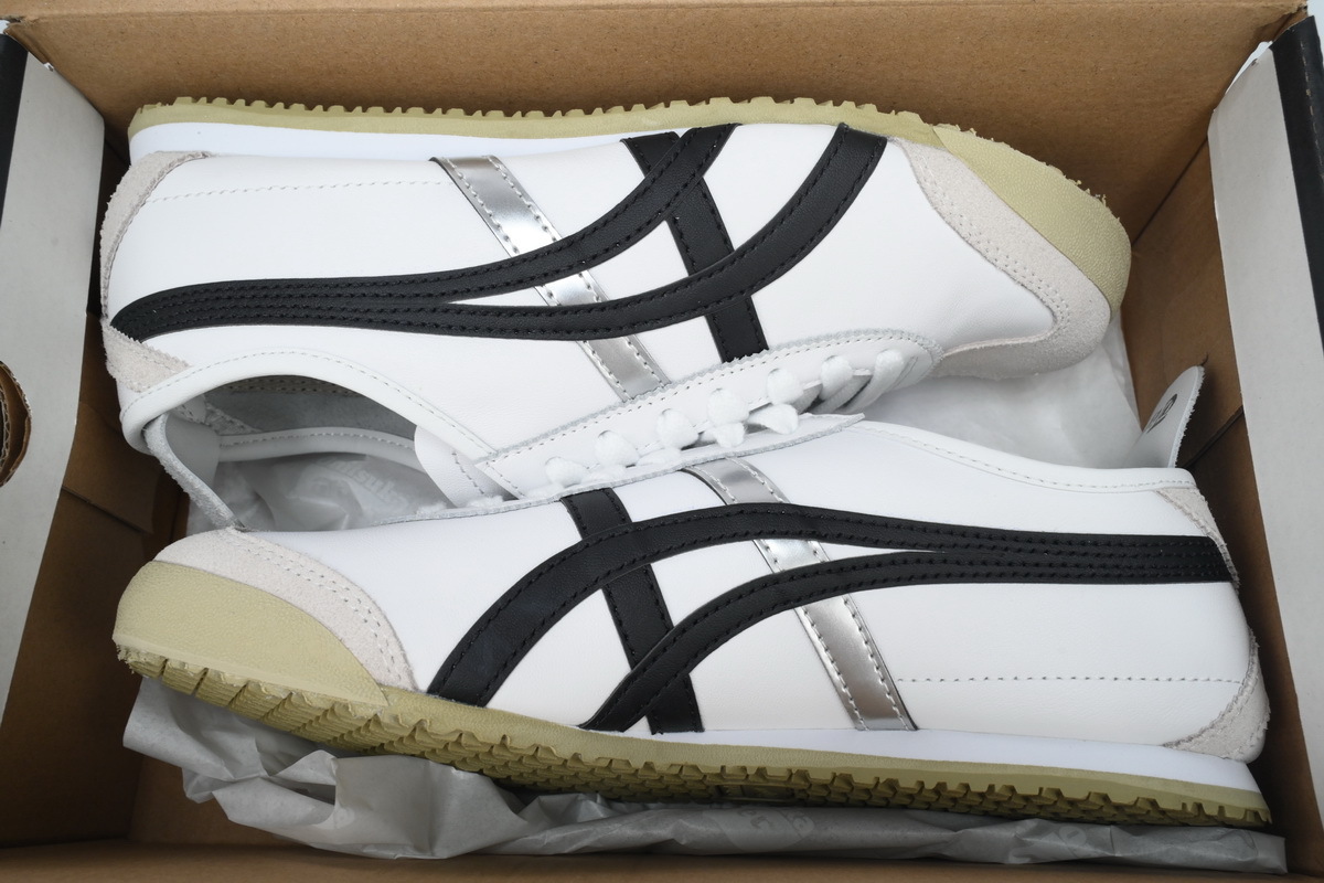 Special Sale Onitsuka Tiger Mexico 66 White Silver Blac 1183C102-101