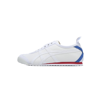 Special Sale Onitsuka Tiger Mexico 66 Slip-On White Blue D3K0N-100 01
