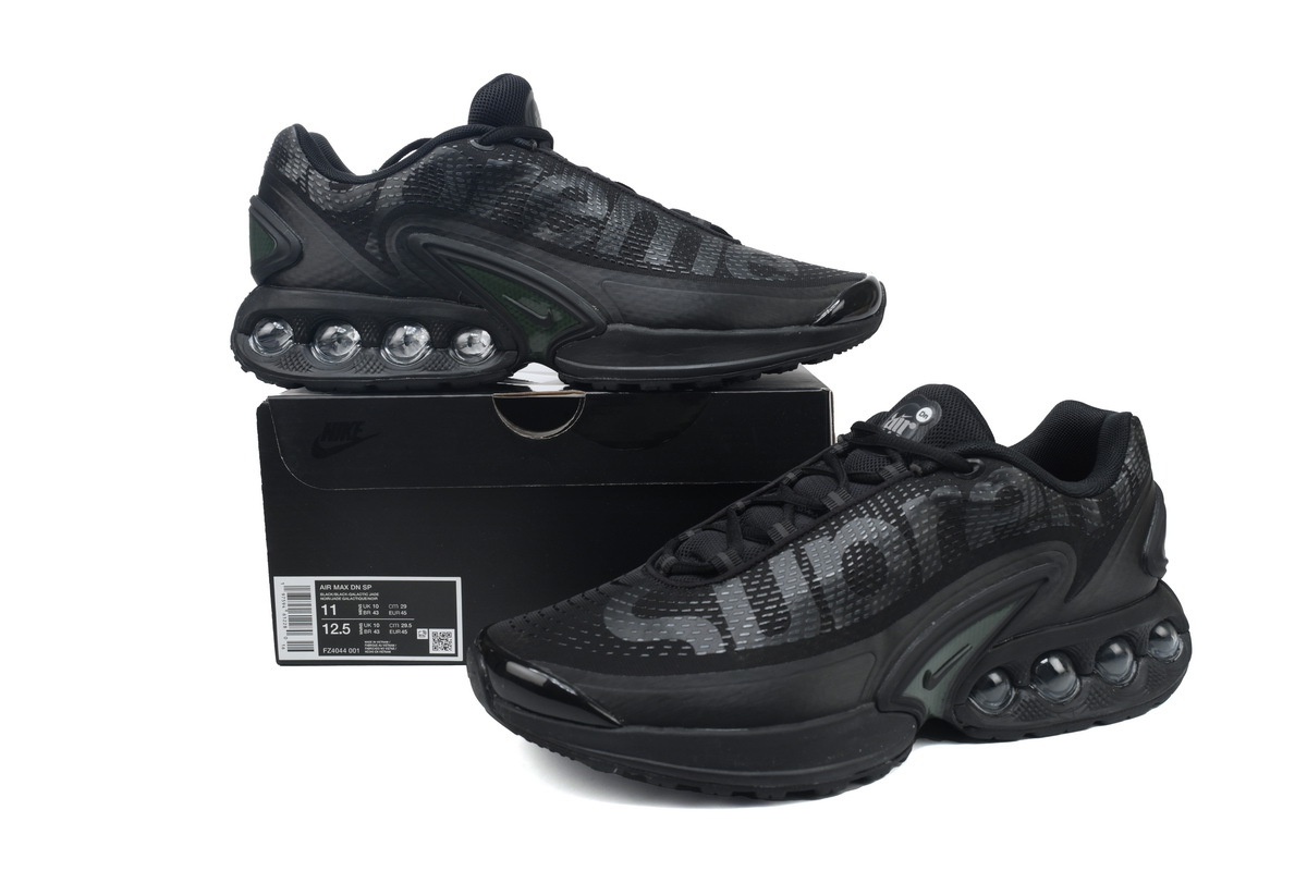 OG Supreme x Nike Air Max DN Black Galactic Jade FZ4044-001