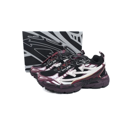 PKGoden OFF-WHITE Black Purple Red OMIA295F24 FAB00 10012 02