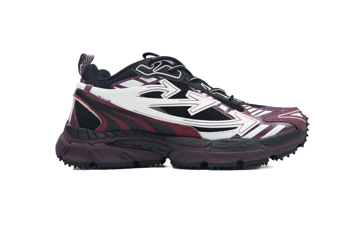 PKGoden OFF-WHITE Black Purple Red OMIA295F24 FAB00 10012