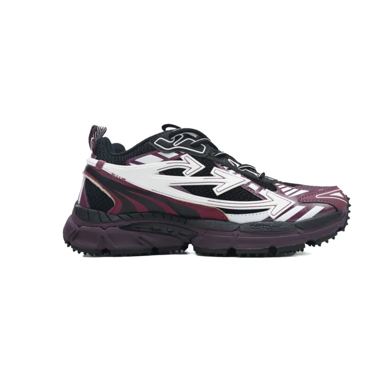 PKGoden OFF-WHITE Black Purple Red OMIA295F24 FAB00 10012