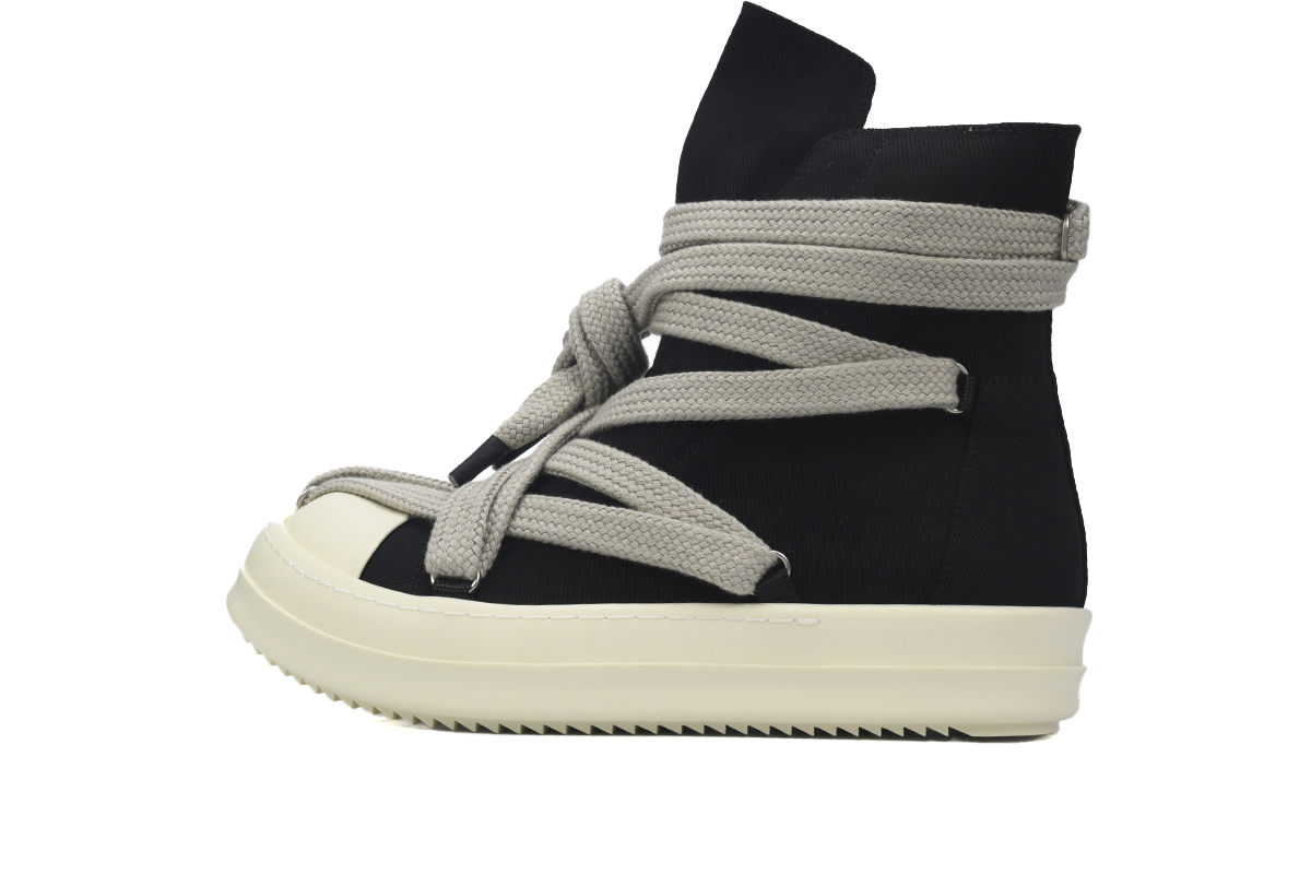 Rick Owens DRKSHDW Luxor Hexa High Black Milk