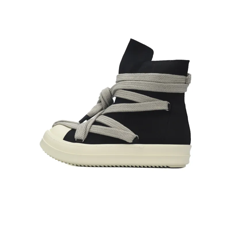 Rick Owens DRKSHDW Luxor Hexa High Black Milk