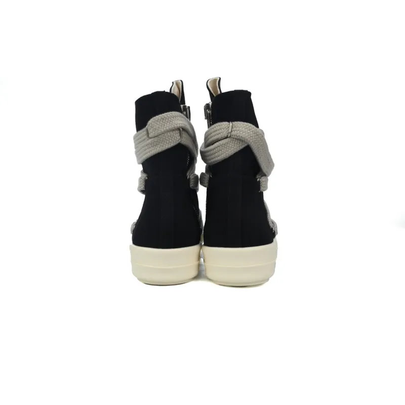 Rick Owens DRKSHDW Luxor Hexa High Black Milk