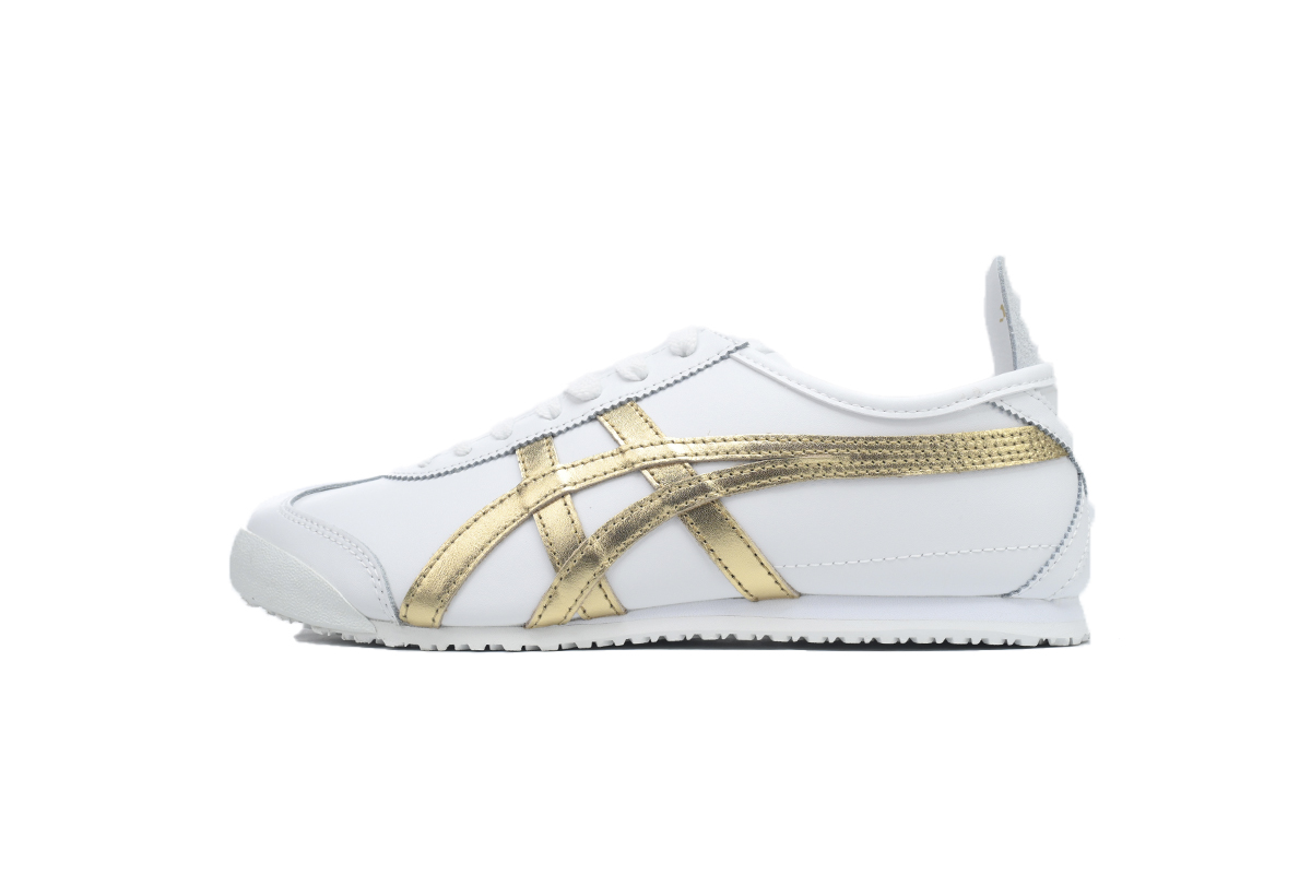 Onitsuka Tiger Mexico 66 White Rich Gold 1183A499-101 
