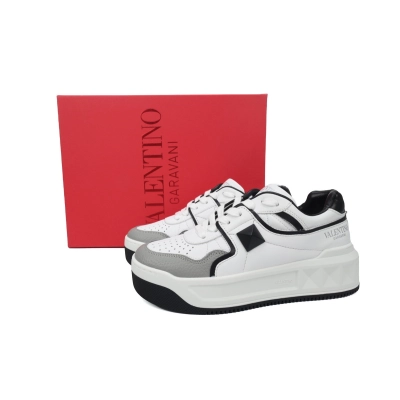 Valentino One Stud XL White Gray  02