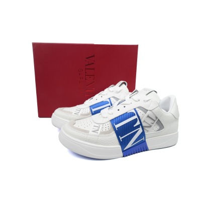 Valentino Garavani VL7N Low Sneakers White Blue 02