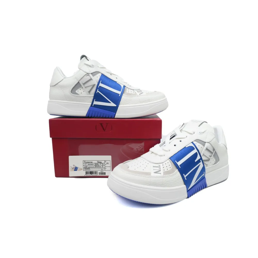 Valentino Garavani VL7N Low Sneakers White Blue