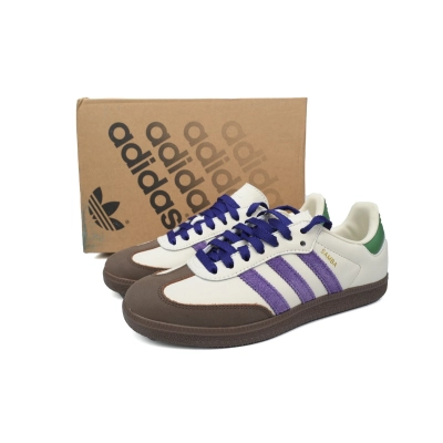 Originals Samba OG Off White Purple Green ID8349  02