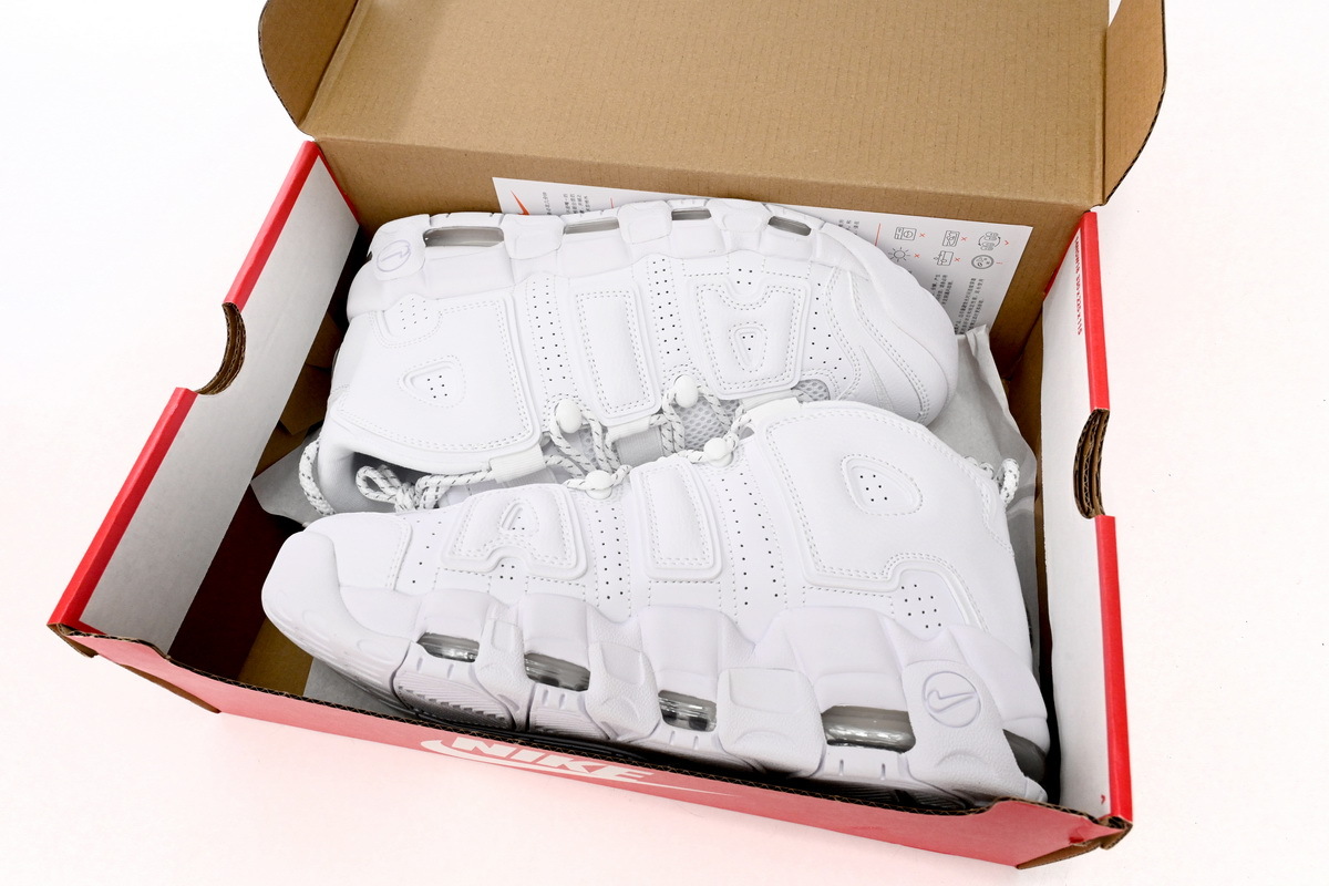 Air More Uptempo All White 921948-100 